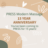 Celebrating 15 Years of Wellness: An Interview with Rachel Beider - CEO & Founder of PRESS Modern Massage