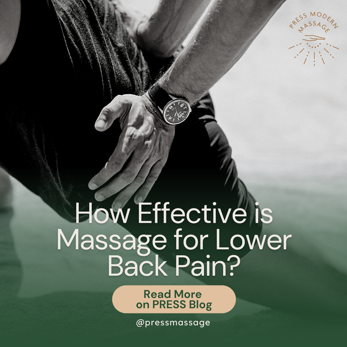 Massage for Low Back Pain (Erector Spinae)