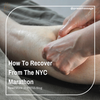 How to recover from the NYC marathon