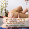 How to get rid of muscle knot